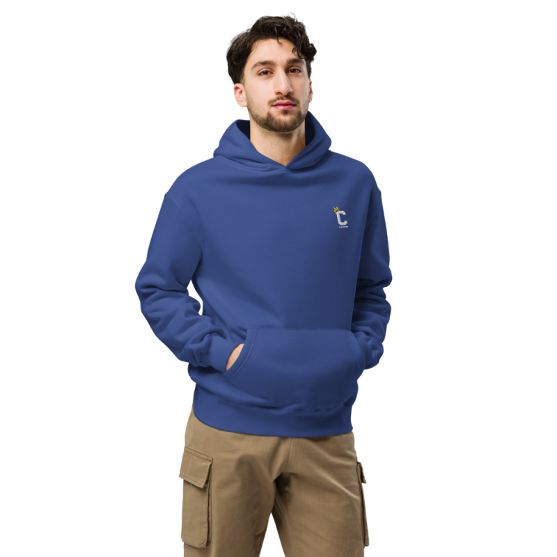 Sudadera con capucha (Azul)