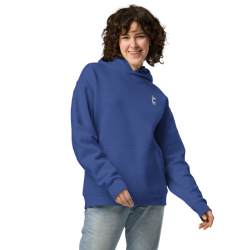 Sudadera con capucha (Azul)