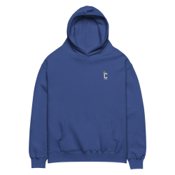 Sudadera con capucha (Azul)
