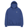 Sudadera con capucha (Azul)
