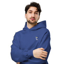 Sudadera con capucha (Azul)